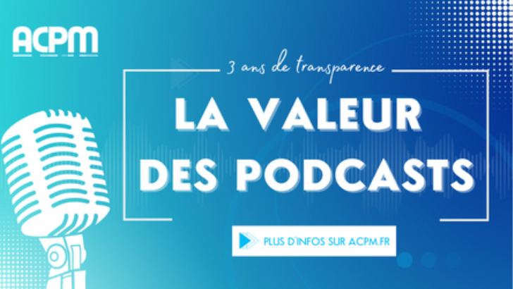 L’ACPM célèbre les 3 ans de la certification podcast : écoutez l’épisode bonus de 100%Media week