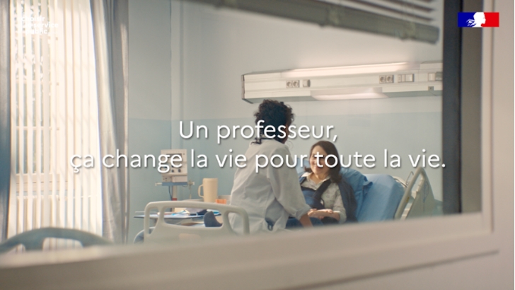 Dentsu orchestre une campagne pour l’Éducation Nationale