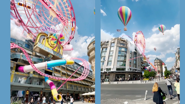 Intelligence artificielle : Snapchat inaugure sa technologie City Landmarker sur la Samaritaine