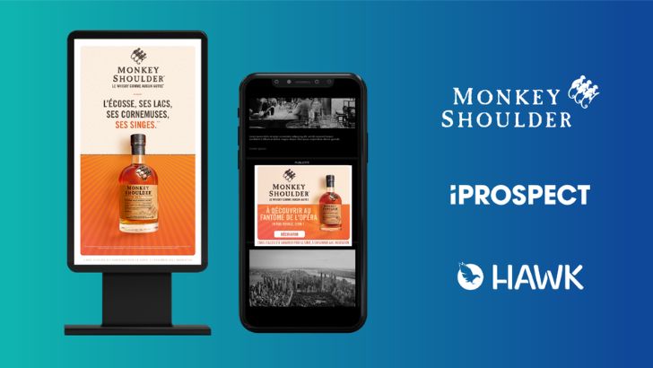 Monkey Shoulder déploie une campagne omnicanale avec iProspect et Hawk