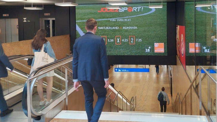 Suisse : Gamned! lance une campagne évolutive DOOH