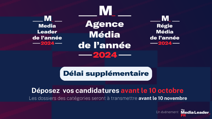 Encore quelques jours pour candidater au prix Agence Média de l’année 2024