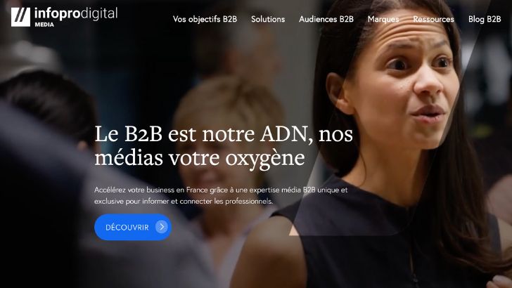 Infopro Digital Media lance son nouveau site de régie