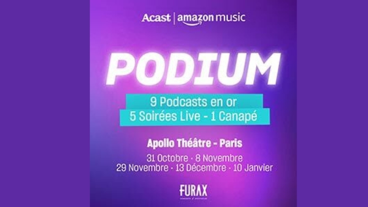 Acast et Amazon Music s’associent pour enregistrer une série de podcasts en public