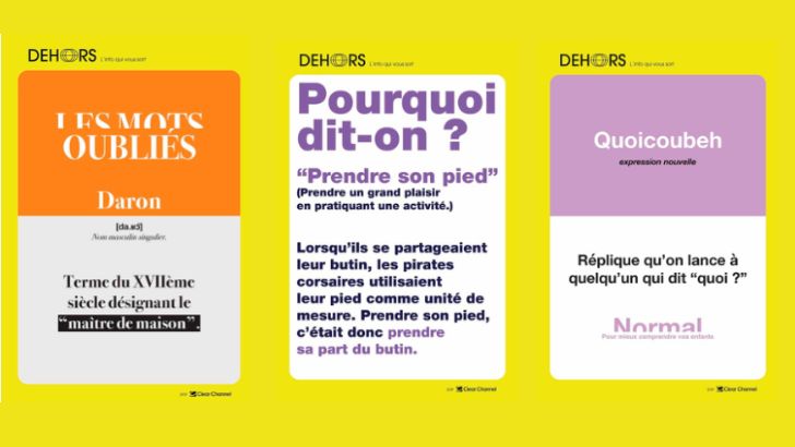 Clear Channel France lance des nouveaux formats éditoriaux avec Dehooors