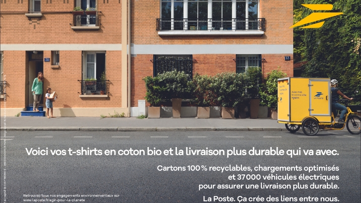 La Poste lance sa nouvelle campagne de marque avec Blue 449