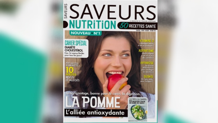 Burda Bleu étoffe sa gamme de titres de cuisine avec le trimestriel « Saveurs Nutrition »