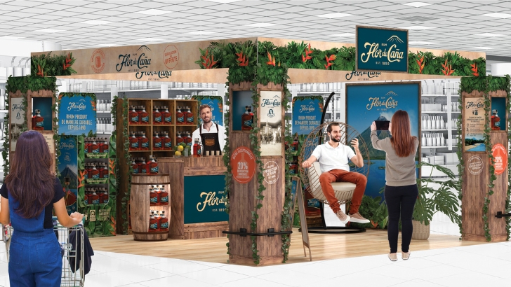 Globe Groupe signe une opération pour la distillerie Flor de Caña chez Carrefour