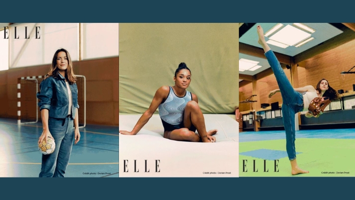 Le magazine Elle s’engage pour les JO 2024 en soutenant 13 sportives françaises