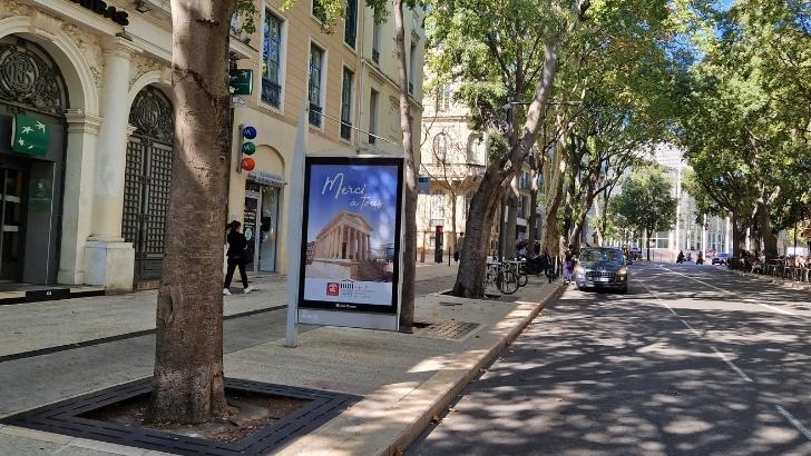 Clear Channel France renouvelle et étend son partenariat avec Nîmes