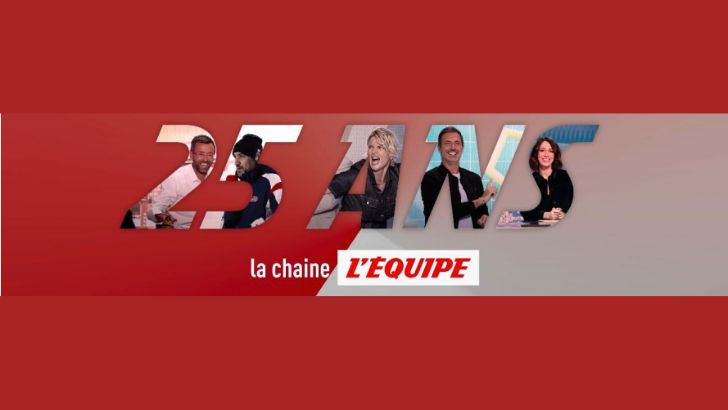 La chaîne L’Equipe fête ses 25 ans avec un prime spécial