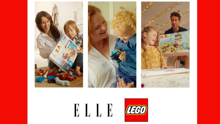 Lego fait la promotion de sa gamme Duplo chez Elle avec Initiative