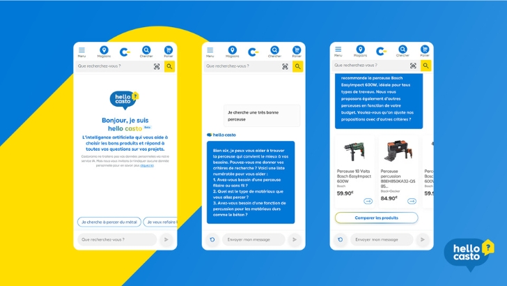Razorfish France conçoit pour Castorama un agent conversationnel basé sur l’IA pour améliorer l’expérience client en ligne