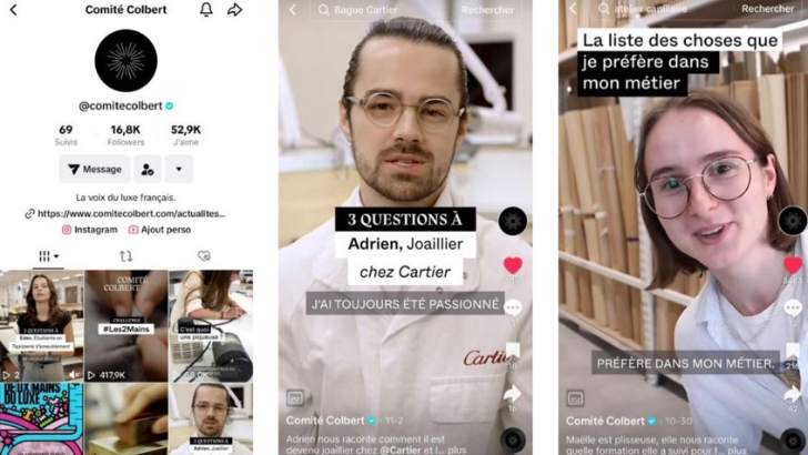 Yuzoo en charge de la stratégie TikTok du Comité Colbert