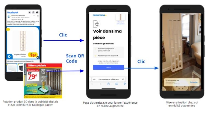 Castorama dévoile une expérience en réalité augmentée avec Starcom, Publicis Media Connect, Nfinite et ARMIS