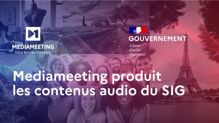 Le gouvernement confie la création des podcasts de ses administrations à Mediameeting