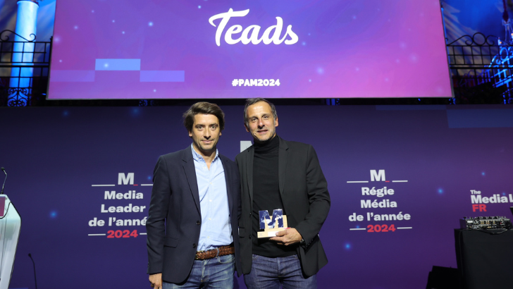 Teads reçoit le prix de la Régie Adtech de l’année 2024