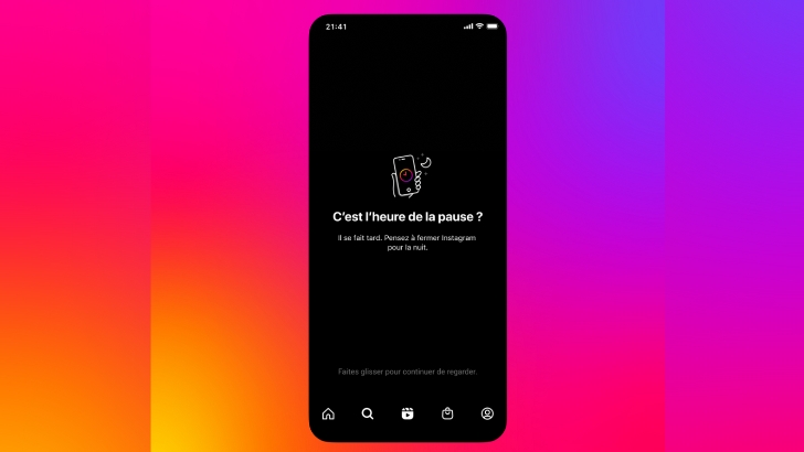 Instagram déploie la fonctionnalité « Notification tardive » pour les adolescents