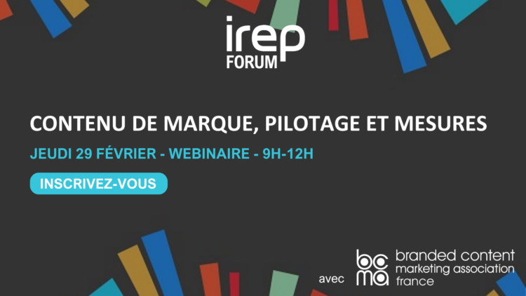 Rendez-vous jeudi 29 février en ligne pour le prochain Irep Forum