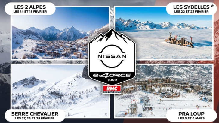 Nissan créé un village éphémère en montagne avec RMC