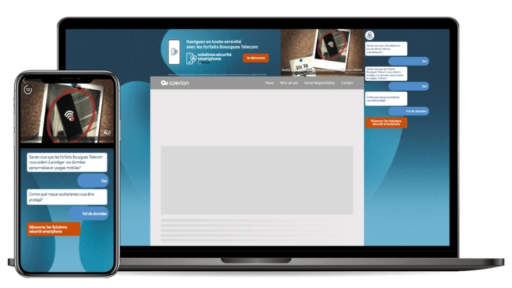 Azerion orchestre une campagne conversationnelle pour Bouygues Telecom