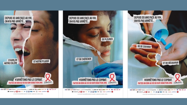 Values Media en campagne avec Sidaction