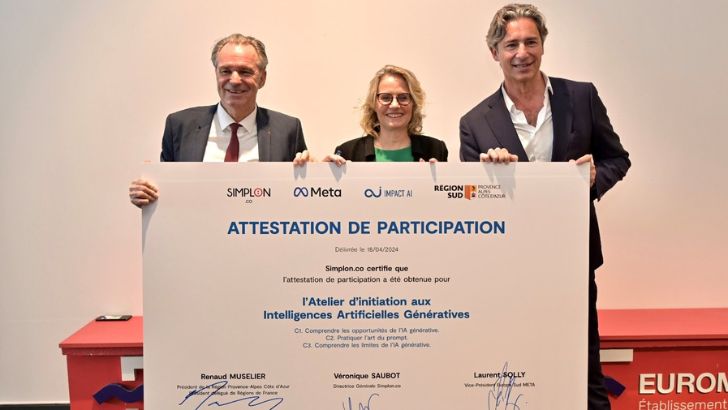 Meta inaugure le premier atelier d’initiation à l’Intelligence artificielle générative à Marseille