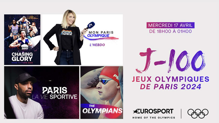 JO J-100 : une programmation spéciale pour Eurosport