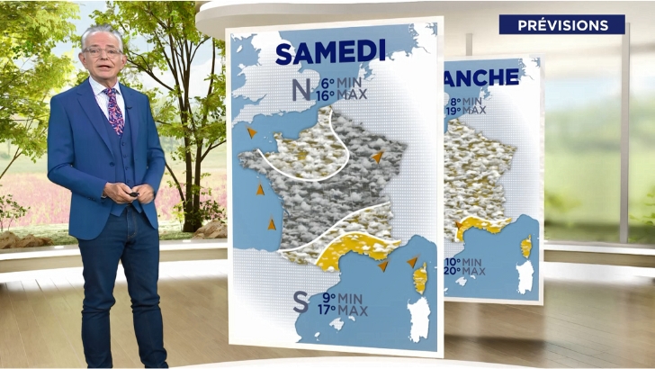 M6 donne un coup de frais à sa météo