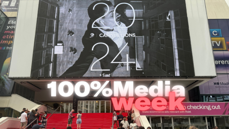 100%Media week à Cannes : Yannick Bolloré (Havas), Arnaud Créput (Equativ), Clément Bascoulergue (IAS), Thibault Le Guillon (Teads)