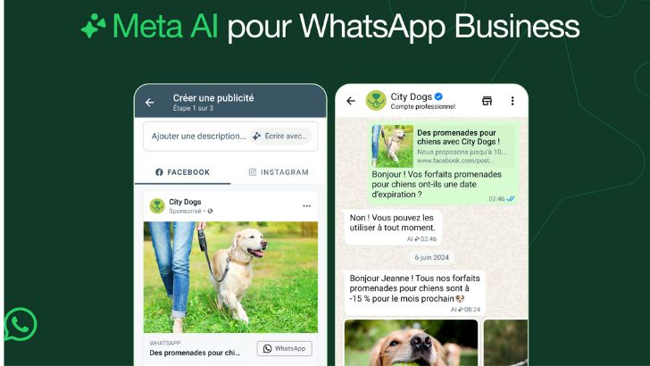 IA : Meta annonce de nouvelles fonctionnalités sur WhatsApp pour les entreprises