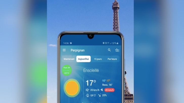 En mai 2024, les sites et applications de météo ont rassemblé près d’un Français sur deux (47%)