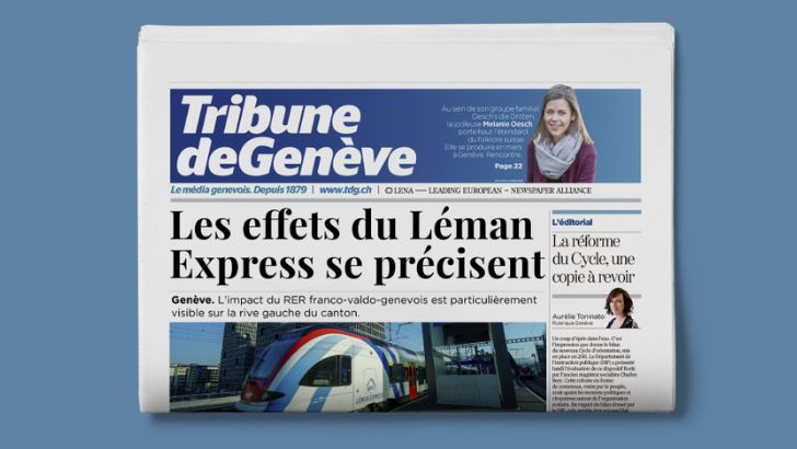 Le propriétaire de la Tribune de Genève va supprimer 290 postes