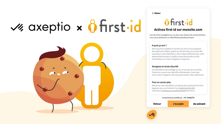 Fin des cookies tiers : Axeptio aide ses clients annonceurs à travailler sans cookies tiers avec First-id, par Guillaume Bodereau (Axeptio)