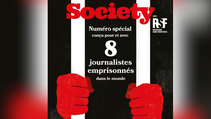 Défense des Journalistes : RSF et Society lancent un numéro exceptionnel