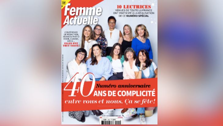 Femme Actuelle fête ses 40 ans et les femmes