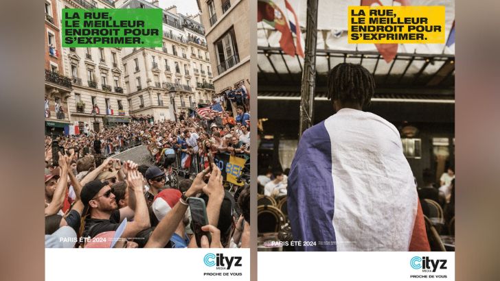 Cityz Media rend hommage à la rue dans sa campagne de communication