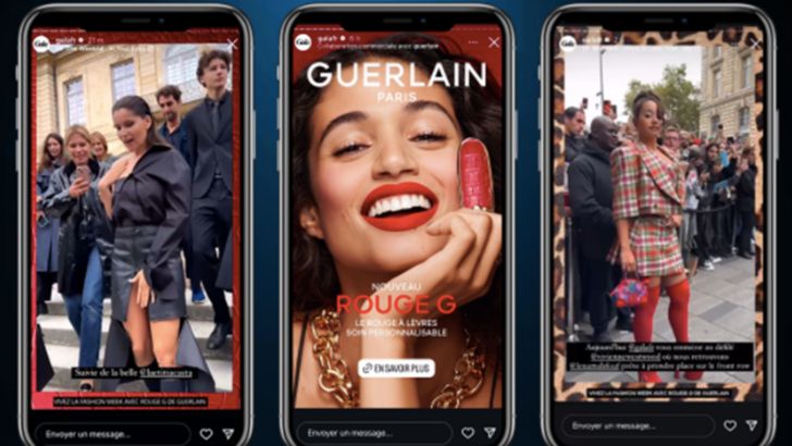 Media Figaro invente de nouveaux formats pour le « Rouge G » de Guerlain