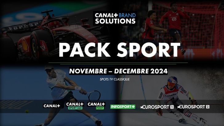 Un nouveau pack sport TV est lancé par Canal+ Brand Solutions