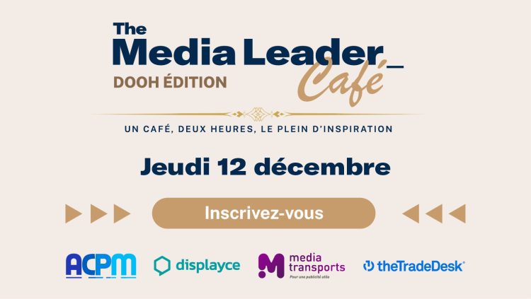 The Media Leader Café spécial DOOH le 12 décembre : la révolution programmatique est-elle en marche ?