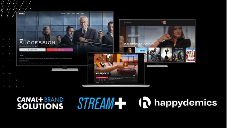 Canal+ Brand Solutions et Happydemics s’allient pour mesurer l’impact publicitaire de Stream+