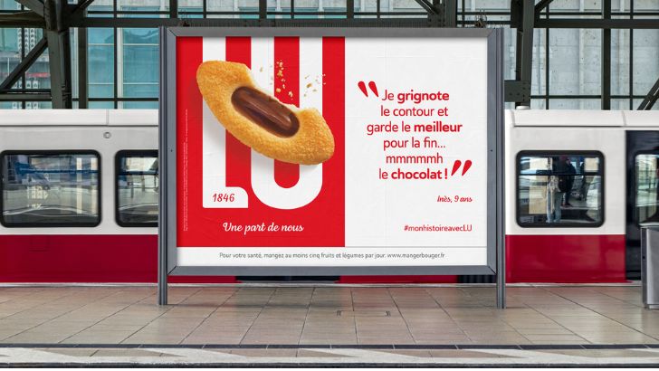 Dragon Rouge et Publicis affichent nos histoires et rituels avec les biscuits LU