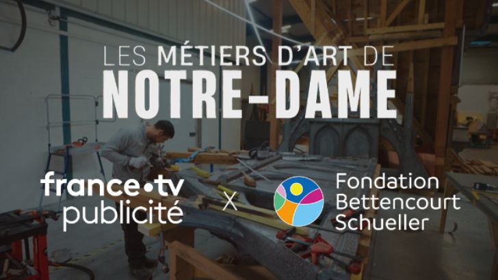 La Fondation Bettencourt Schueller réalise une opération parrainage avec FranceTV Publicité