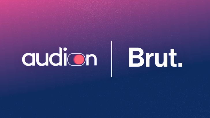Brut. accélère sur le podcast avec Audion