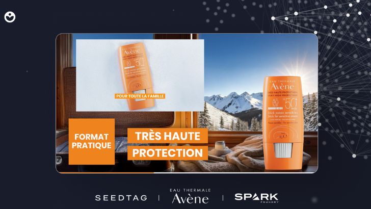 Eau Thermale Avène et Seedtag : +12 points de notoriété