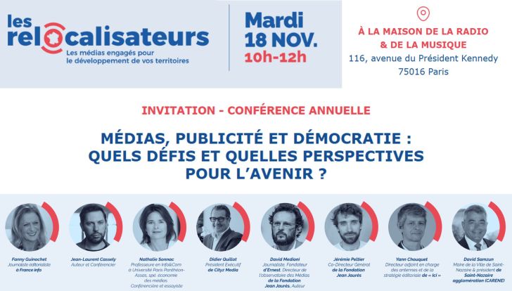 Les relocalisateurs – Médias, publicité et démocratie : quels défis et quelles perspectives pour l’avenir ?