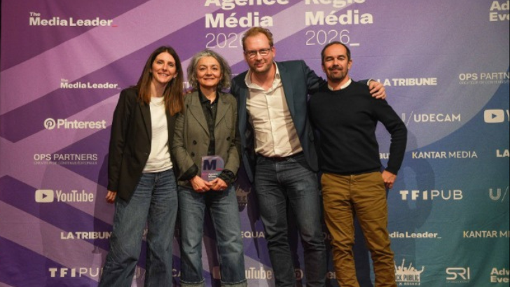 L’Agence Bespoke remporte le Prix de la Progression Kantar Media 2026