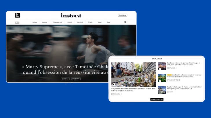 Rossel France dévoile Instant, sa verticale media lifestyle