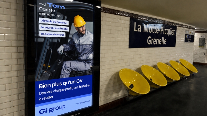 Haiku orchestre la campagne de Gi Group, spécialiste du recrutement