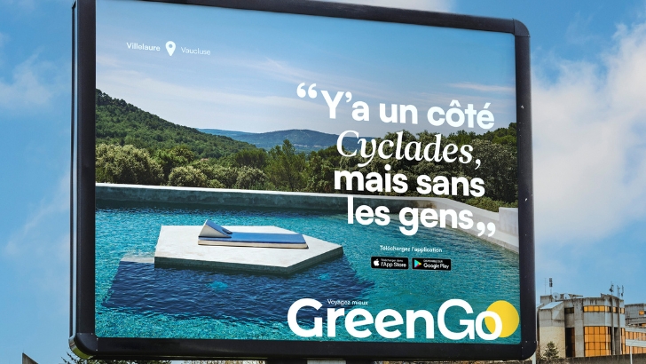 GreenGo dévoile une campagne d’affichage avec joga et Tyers pour défendre le voyage local